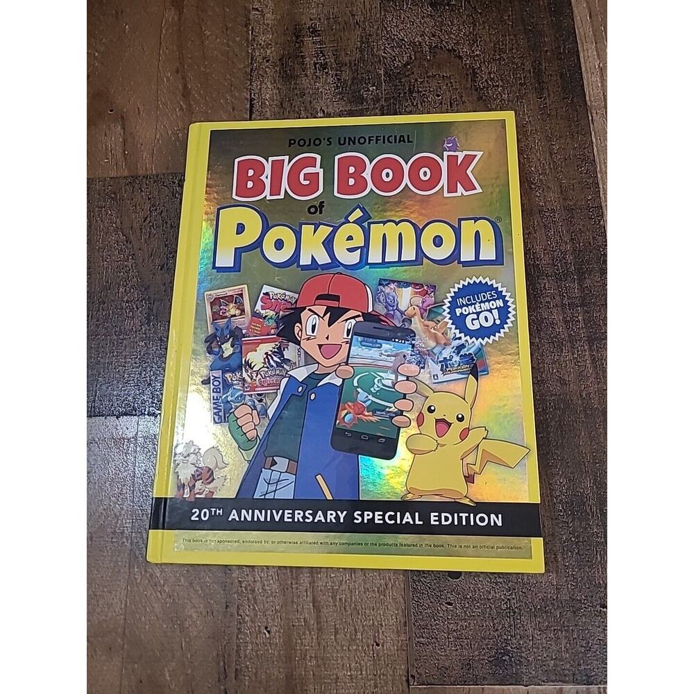 Pojo's‎ Unofficial Big Book of Pokemon by Triumph Books (2016, Hardcover)